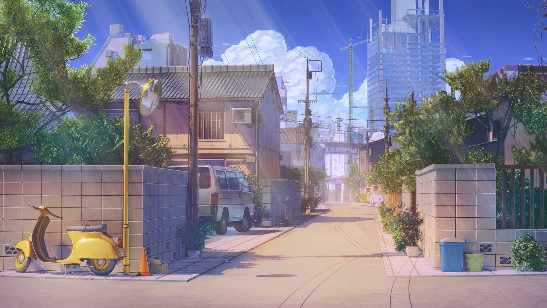 9张超清城市动漫图