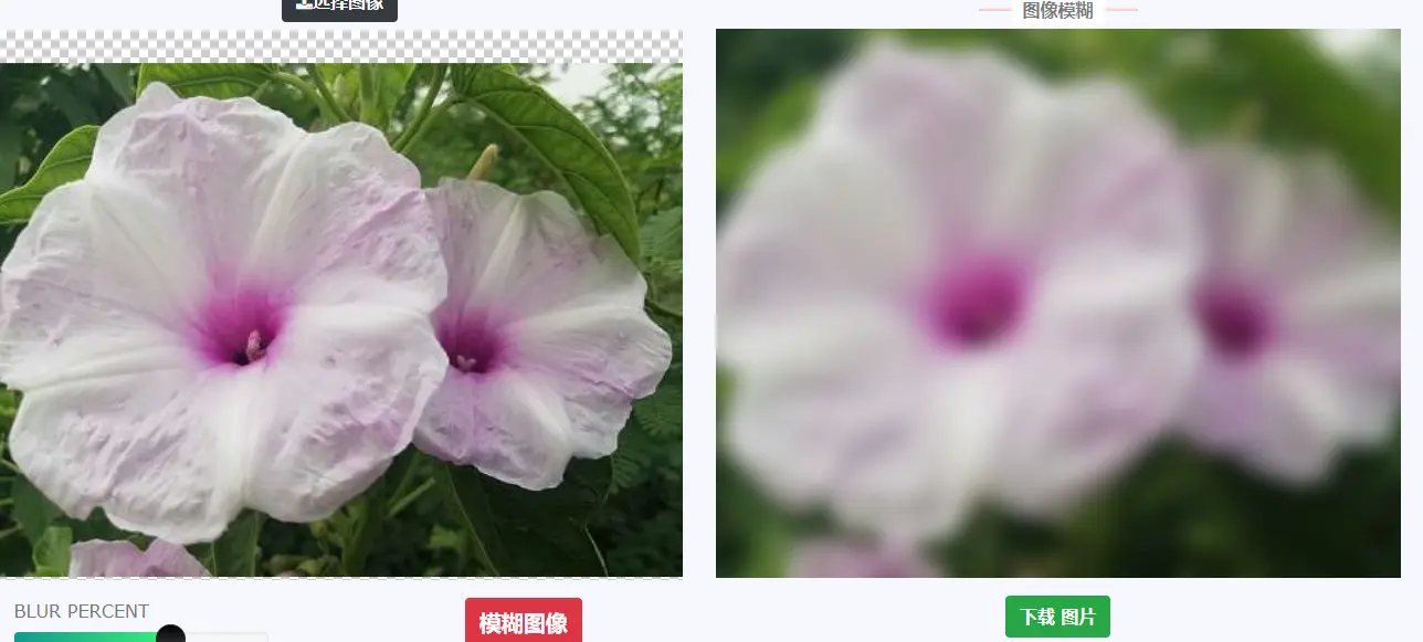 ImageOnline : 免费图像模糊工具