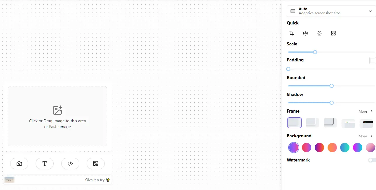 ShotEasy : 快速截图美化工具